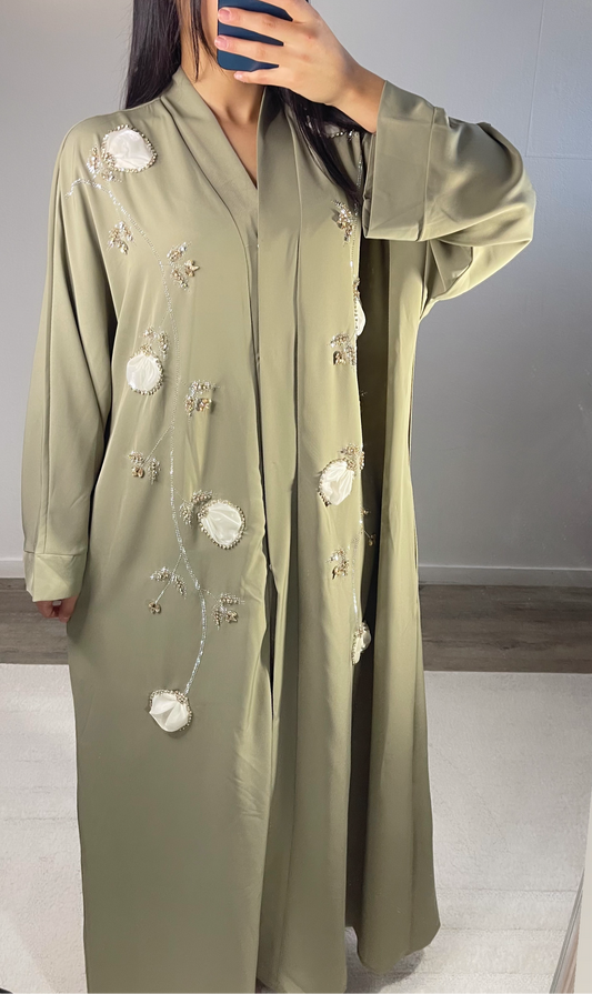 Abaya Jasminah [ vert d’eau