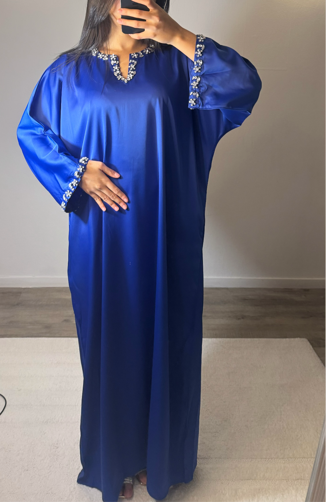 Abaya Inaya [ bleu ]